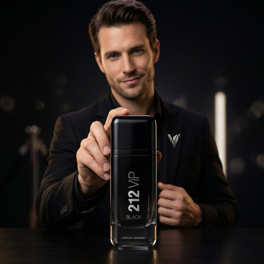 Carolina Herrera 212 VIP Black EDP 100ml – image 4