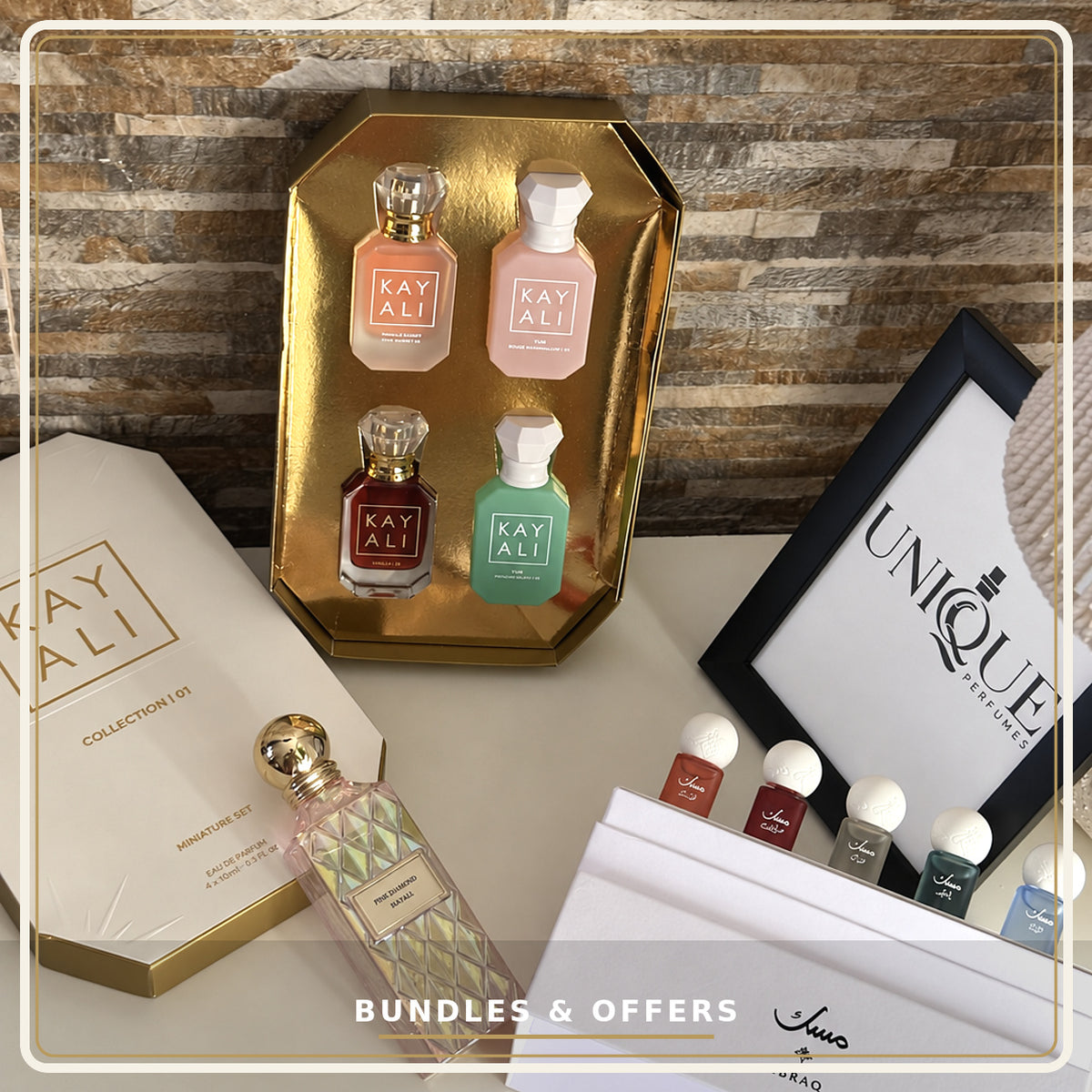 KAYALI Mini Collection & IBRAQ Musk Bundle