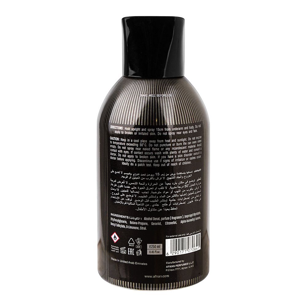 Afnan 9PM Perfumed Body Spray 250ml – image 3