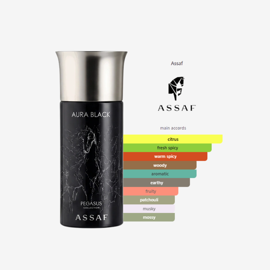 Assaf Aura Black Original – 150ml – Image 2
