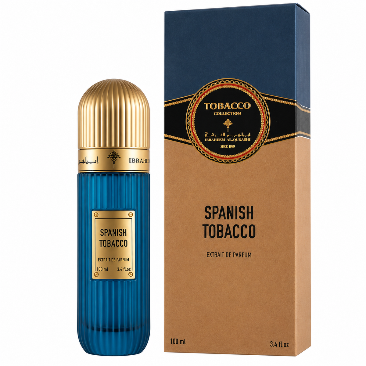 Ibraq Spanish Tobacco Extrait de Parfum – 100ml