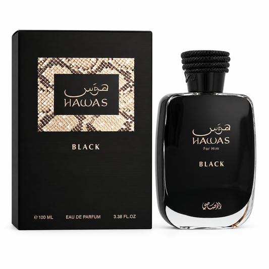 Rasasi Hawas Black Eau de Parfum – 100ml