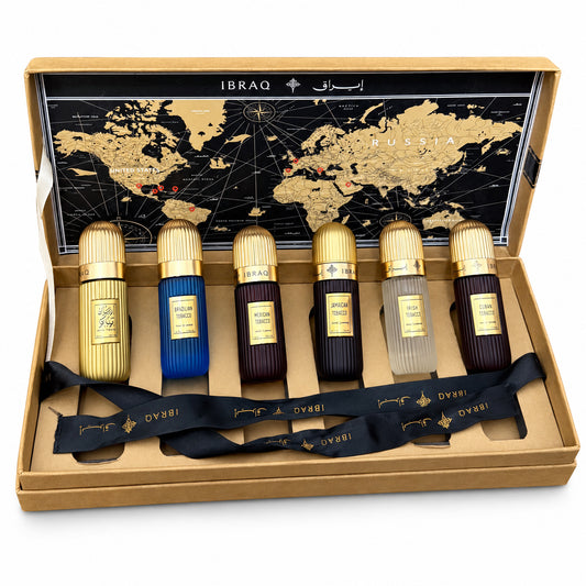 IBRAQ Tobacco Collection Set — 6 × 30ML