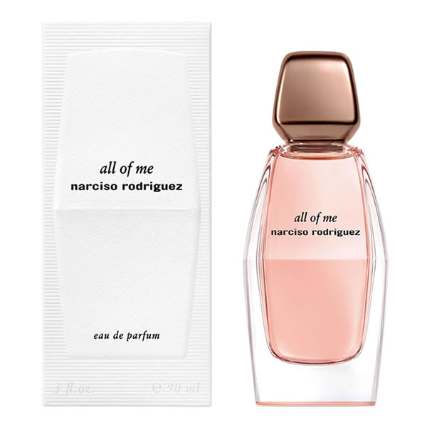 Narciso Rodriguez All of Me Eau de Parfum 90ml perfume bottle with original retail box on white background
