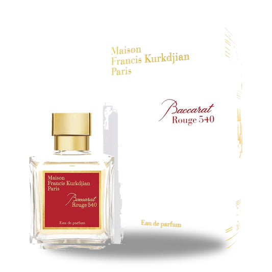 Maison Francis Kurkdjian Baccarat Rouge 540 Eau de Parfum – 100ml bottle with retail packaging on white background