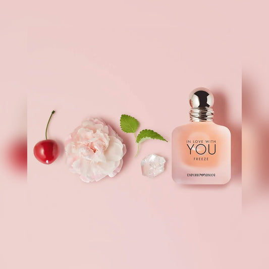 Emporio Armani In Love With You Freeze Eau de Parfum – 100ml - lifestyle product view 1
