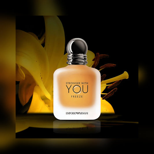 Emporio Armani Stronger With You Freeze Eau de Toilette – 100ml - lifestyle product view 1