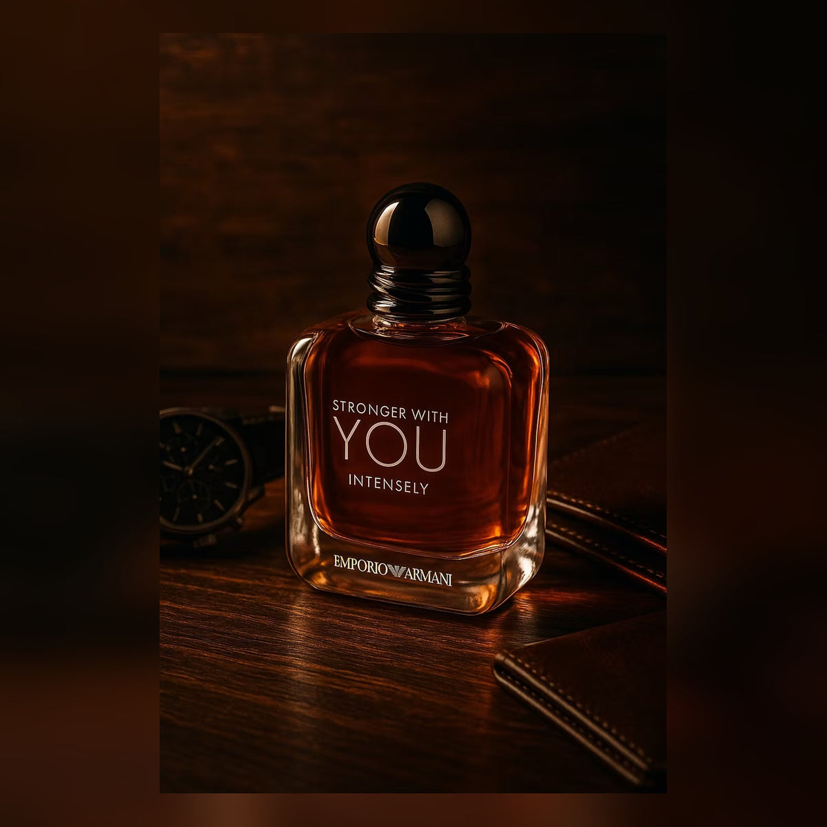 Emporio Armani Stronger With You Intensely Eau de Parfum – 100ml - lifestyle product view 2