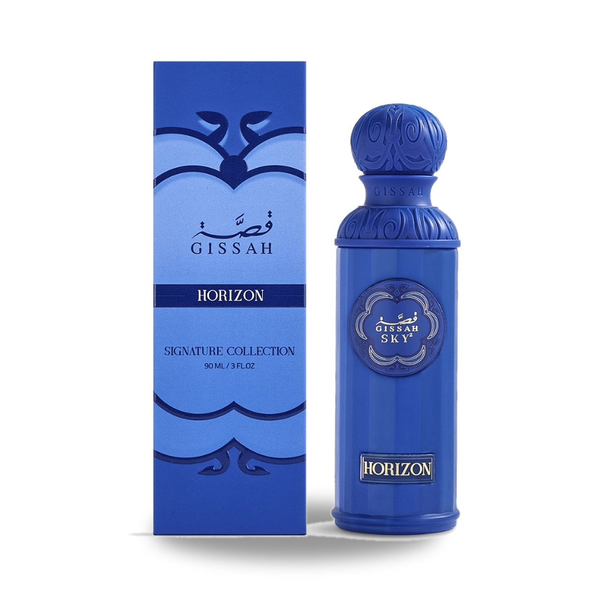 Gissah Horizon Eau de Parfum – 90ml bottle with retail packaging on white background
