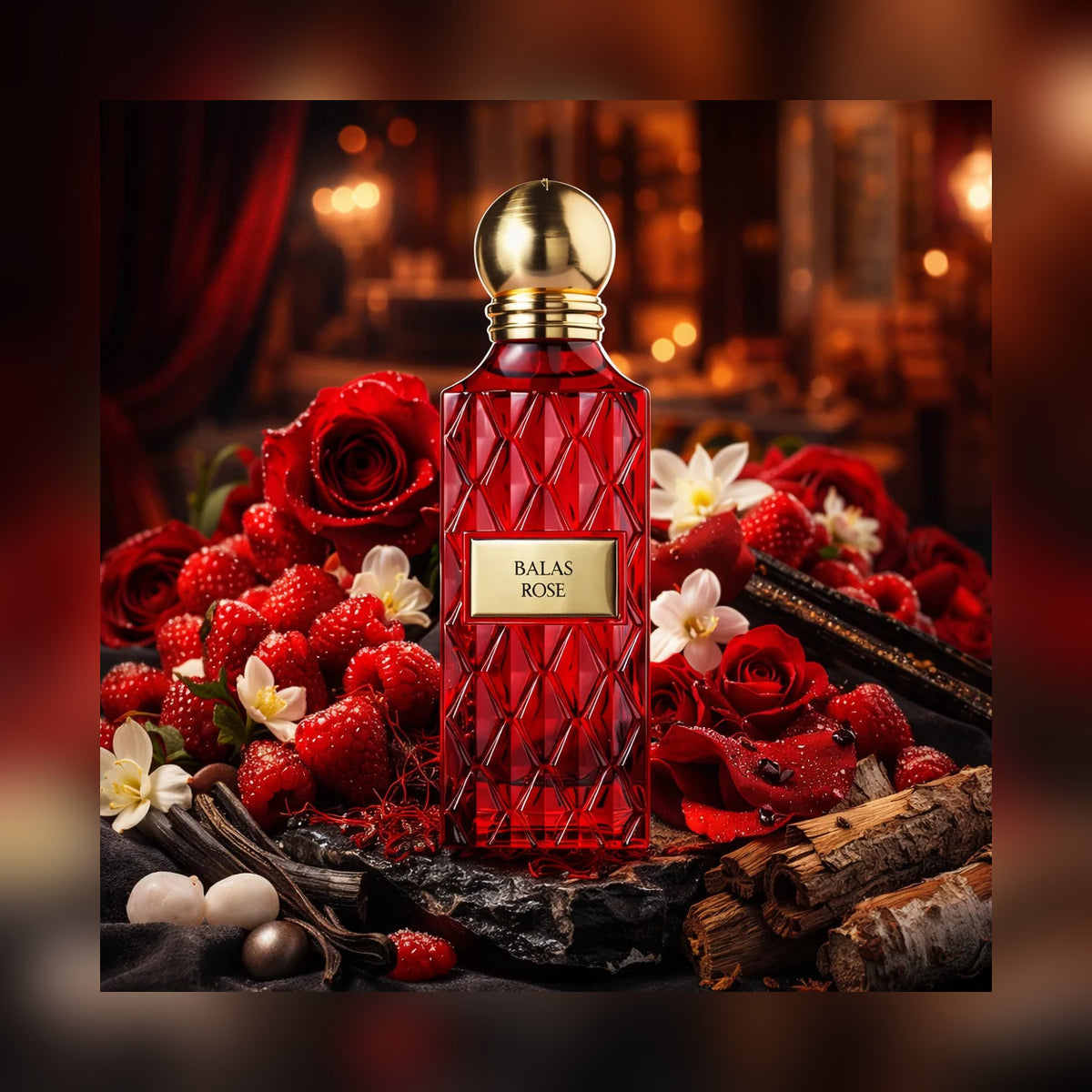 Ibraq Balas Rose Eau de Parfum - lifestyle product view 2
