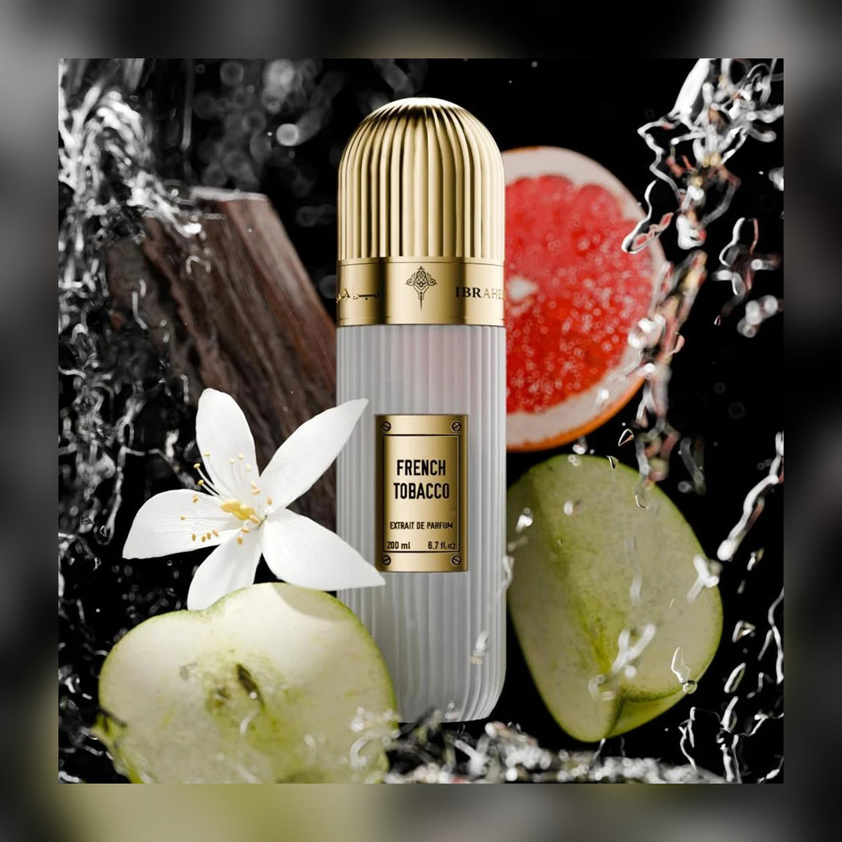 Ibraq French Tobacco Extrait de Parfum – 100ml - lifestyle product view 2