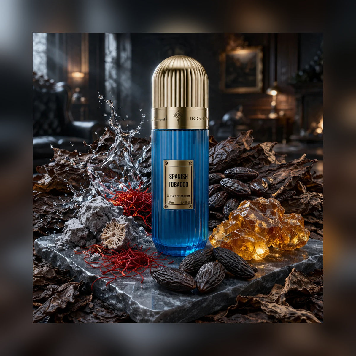 Ibraq Spanish Tobacco Extrait de Parfum – 100ml - lifestyle product view 1