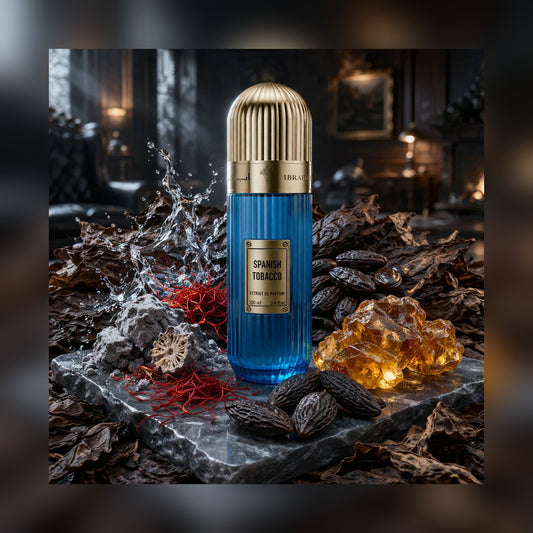 Ibraq Spanish Tobacco Extrait de Parfum – 100ml - lifestyle product view 1