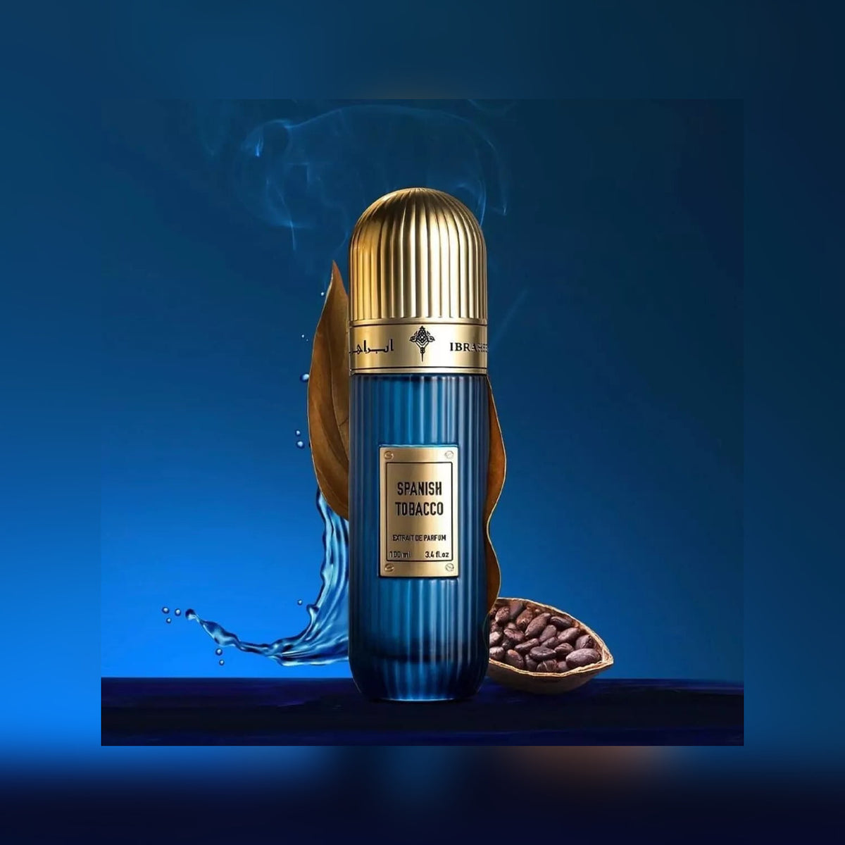 Ibraq Spanish Tobacco Extrait de Parfum – 100ml - lifestyle product view 2