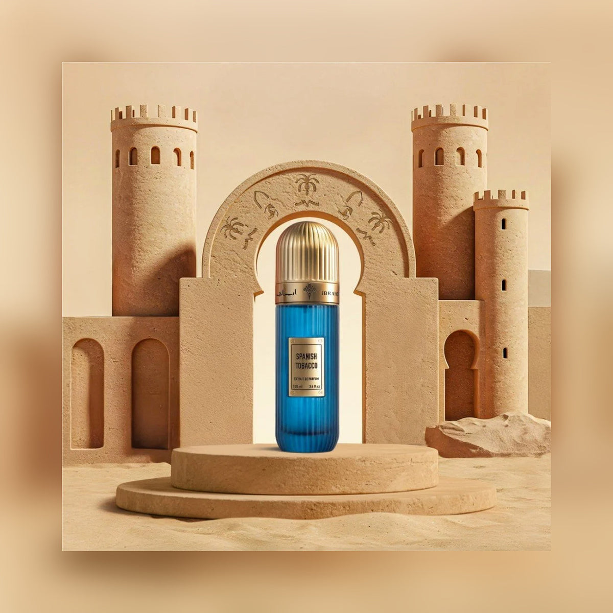 Ibraq Spanish Tobacco Extrait de Parfum – 100ml - lifestyle product view 3