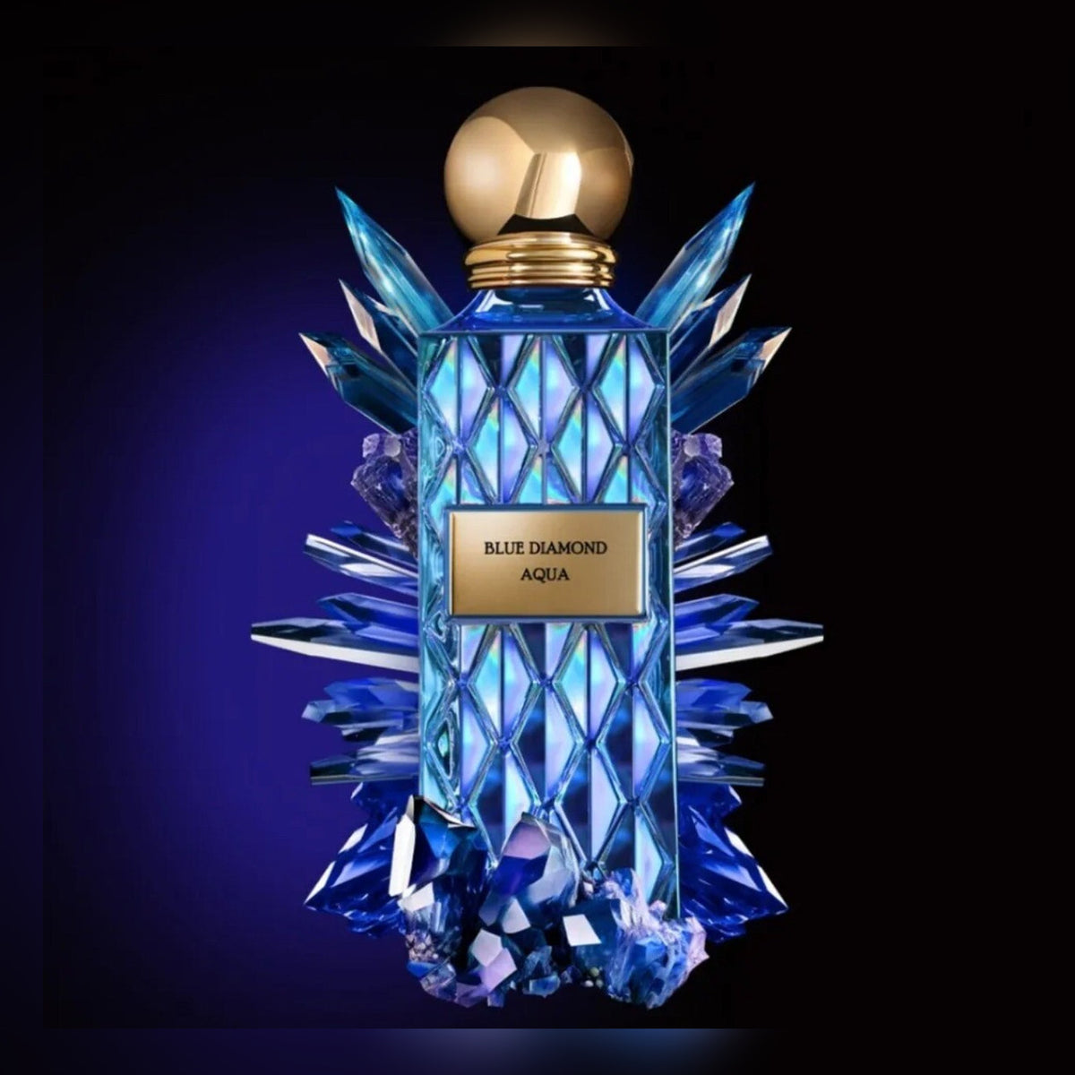 Ibraq Blue Diamond Aqua Eau de Parfum - lifestyle product view 1
