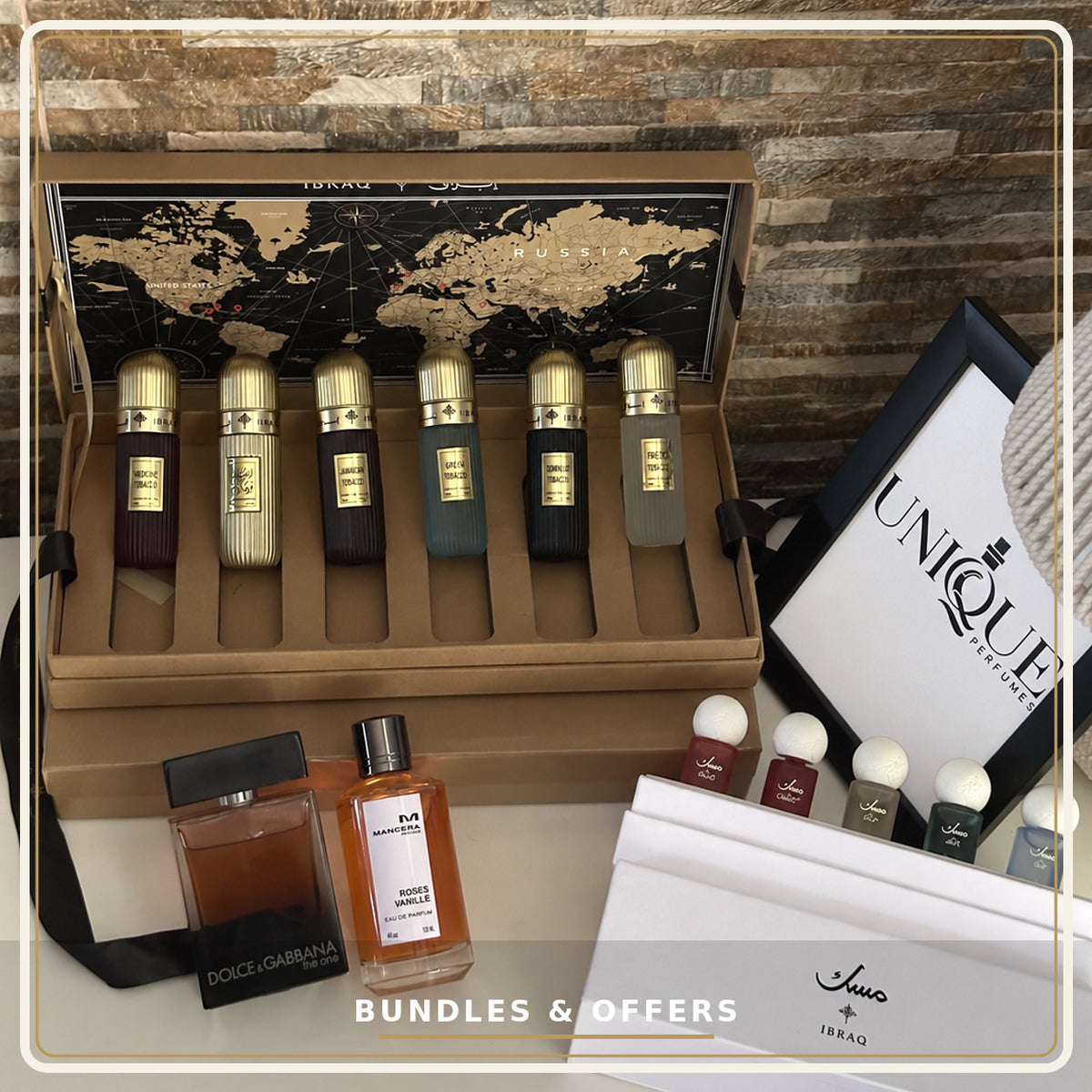 IBRAQ Tobacco, Dolce & Gabbana & Roses Vanille Bundle
