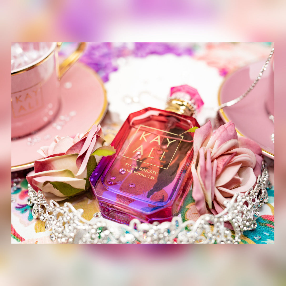 Kayali Fleur Majesty Rose Royale 31 Eau de Parfum – 100ml - lifestyle product view 2
