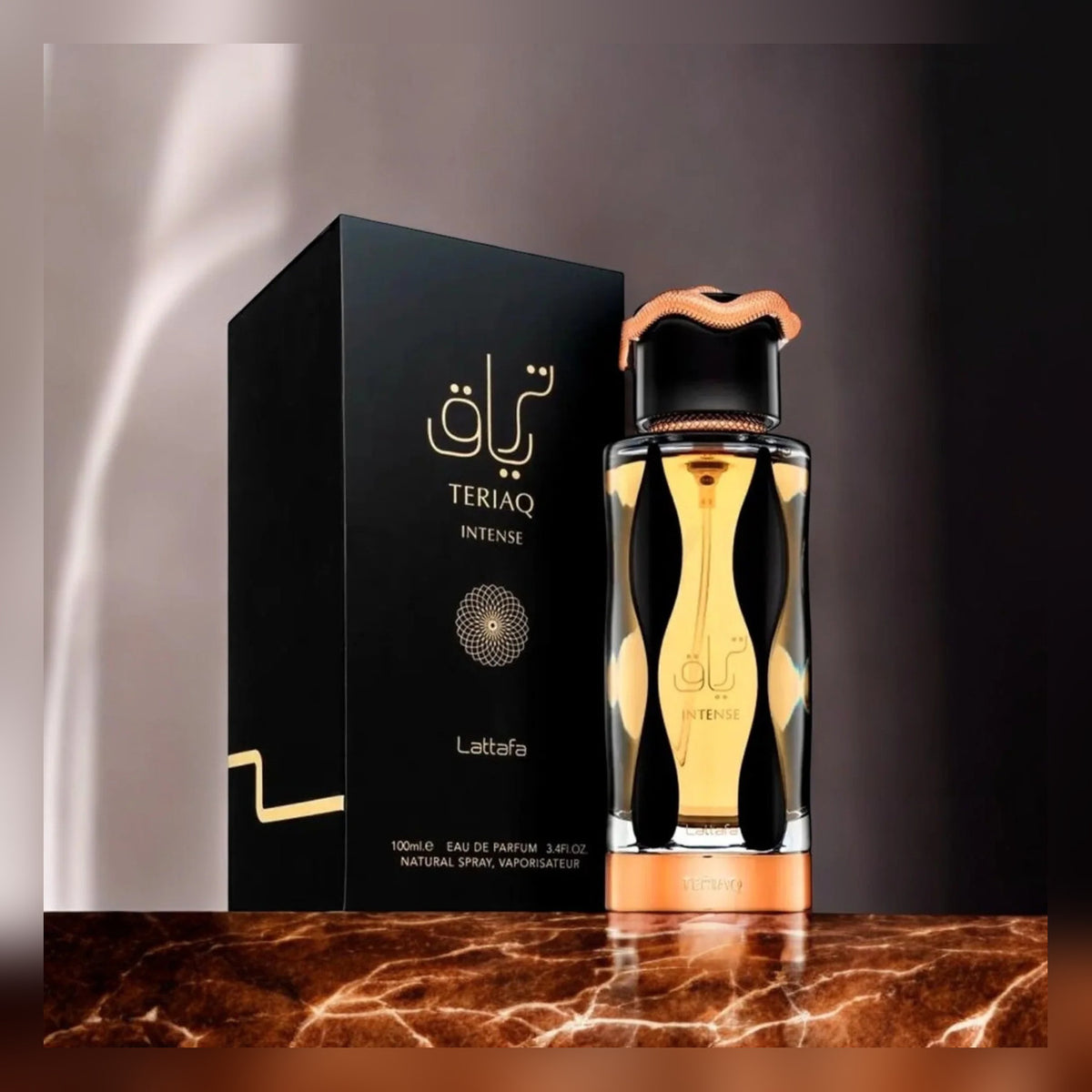 Lattafa Teriaq Intense Eau de Parfum – 100ml - lifestyle product view 1
