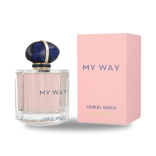 Giorgio Armani My Way Eau de Parfum – 100ml bottle with retail packaging on white background