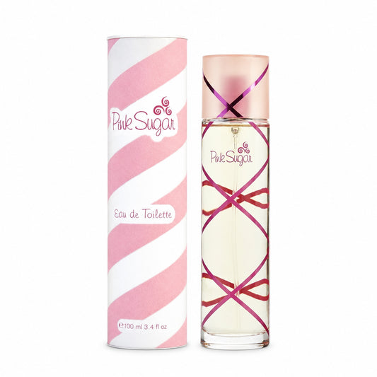 Aquolina Pink Sugar Eau de Toilette – 100ml bottle with retail packaging on white background