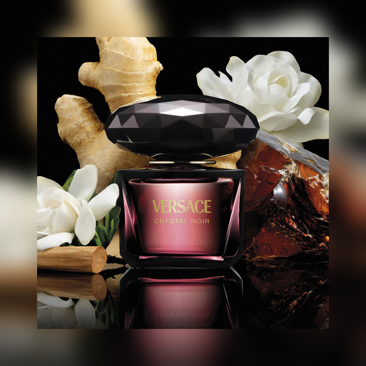 Versace Crystal Noir Eau de Parfum – 90ml - lifestyle product view 2