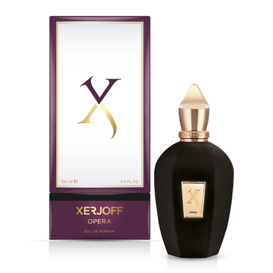 Xerjoff V Opera Eau de Parfum 100ml perfume bottle with original retail box on white background
