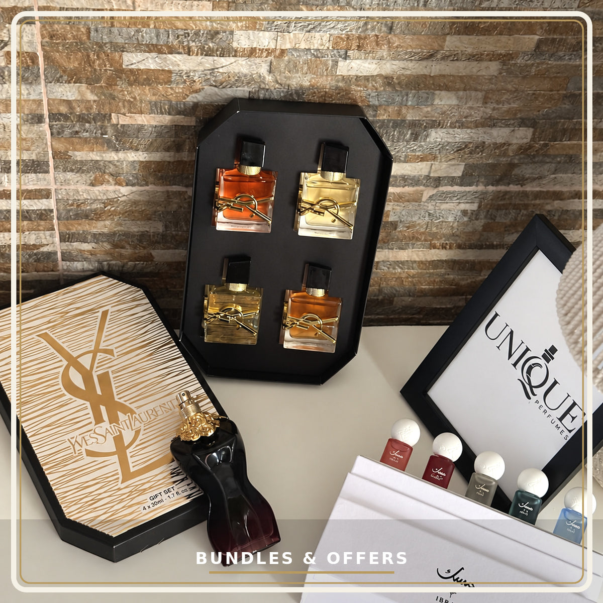 YSL Mini Collection & IBRAQ Musk Bundle